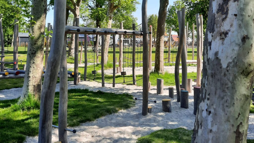 Dit is een voorbeeld van een beweegtuin