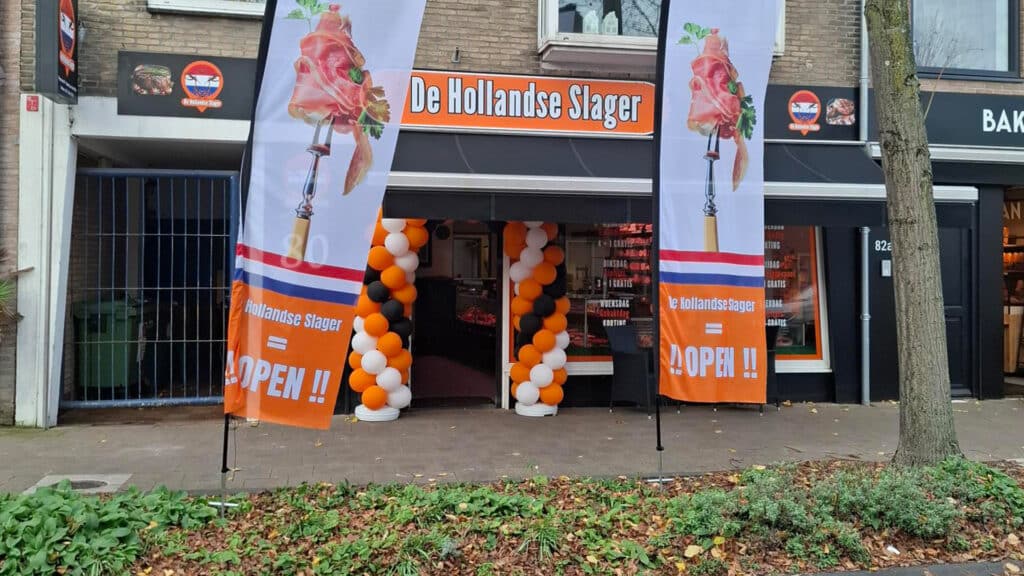 De Hollandse Slager in de Rijnstraat is geopend