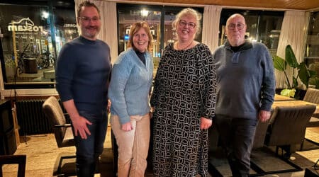 Wijkraad Katwijk aan den Rijn met twee nieuwe wijkraadsleden, de voorzitter en de secretaris