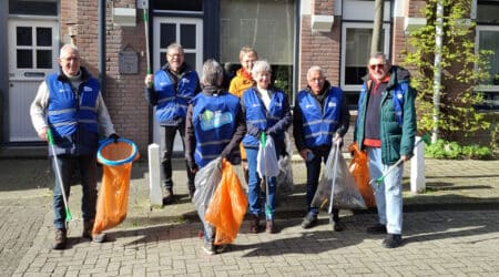 Het schoonmaakteam van Katwijk aan den Rijn