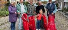 Schoonmaakploeg Schutterswei steekt de handen uit de mouwen