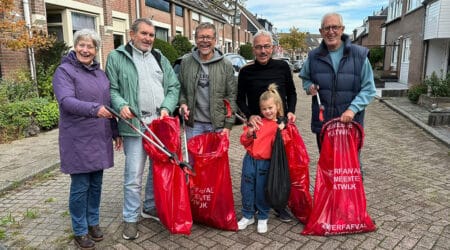 Schoonmakers in de wijk